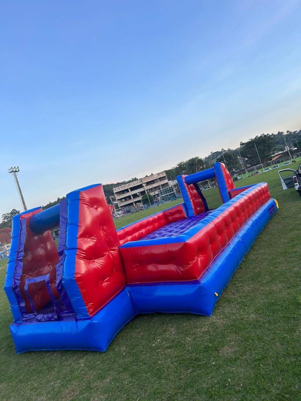 futebol de sabão 10mx5m para locação