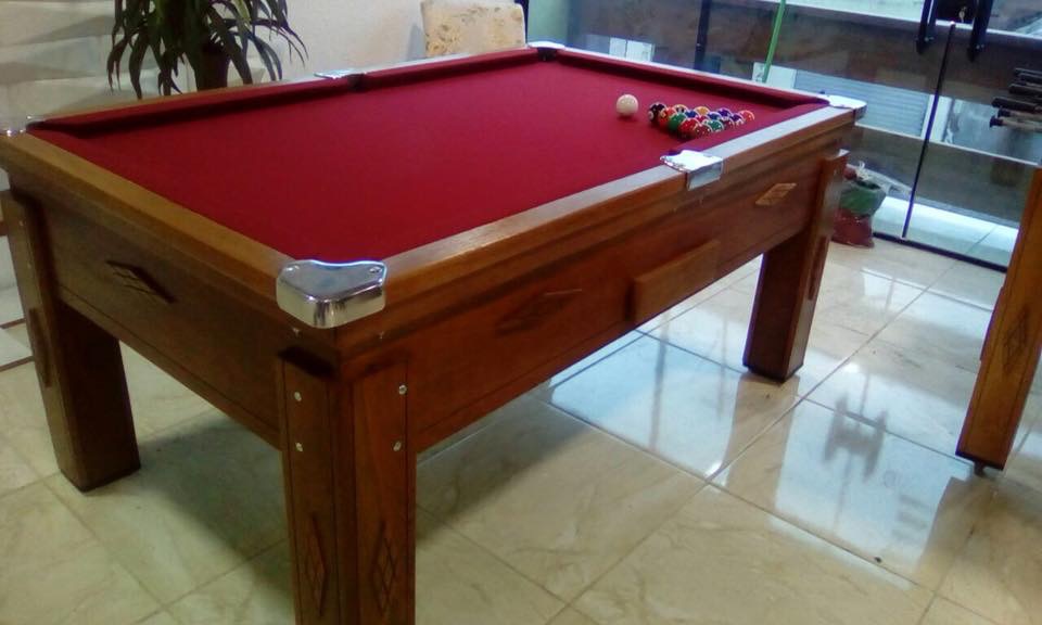 Mesa-de-Bilhar-de-Gaveta-2,25m x 1,25m Bilhar Paulista